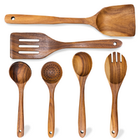 Wooden Kitchen Utensils Set