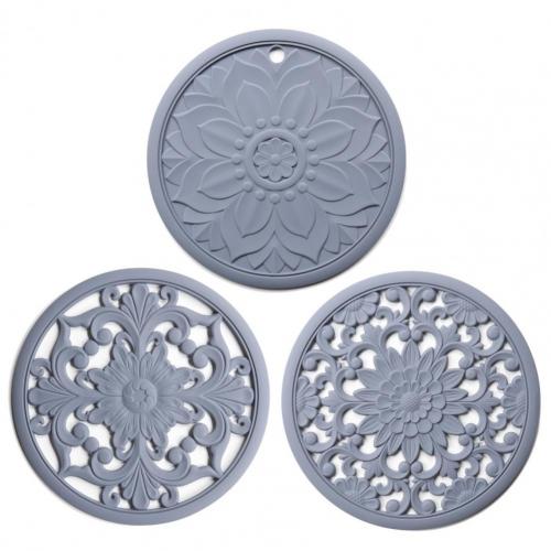 Silicone Trivets Set - Coasters for your pots and serving dishes!