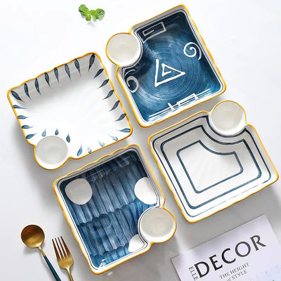 Dumpling Plate Set (4 pieces)