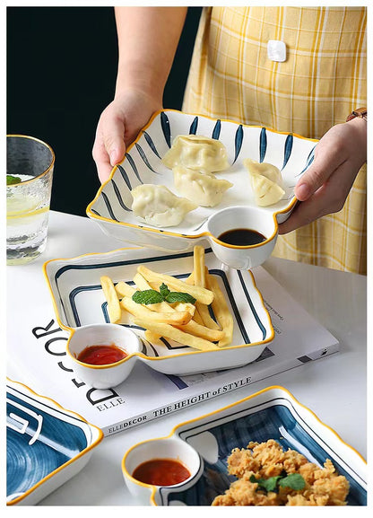Dumpling Plate Set (4 pieces)