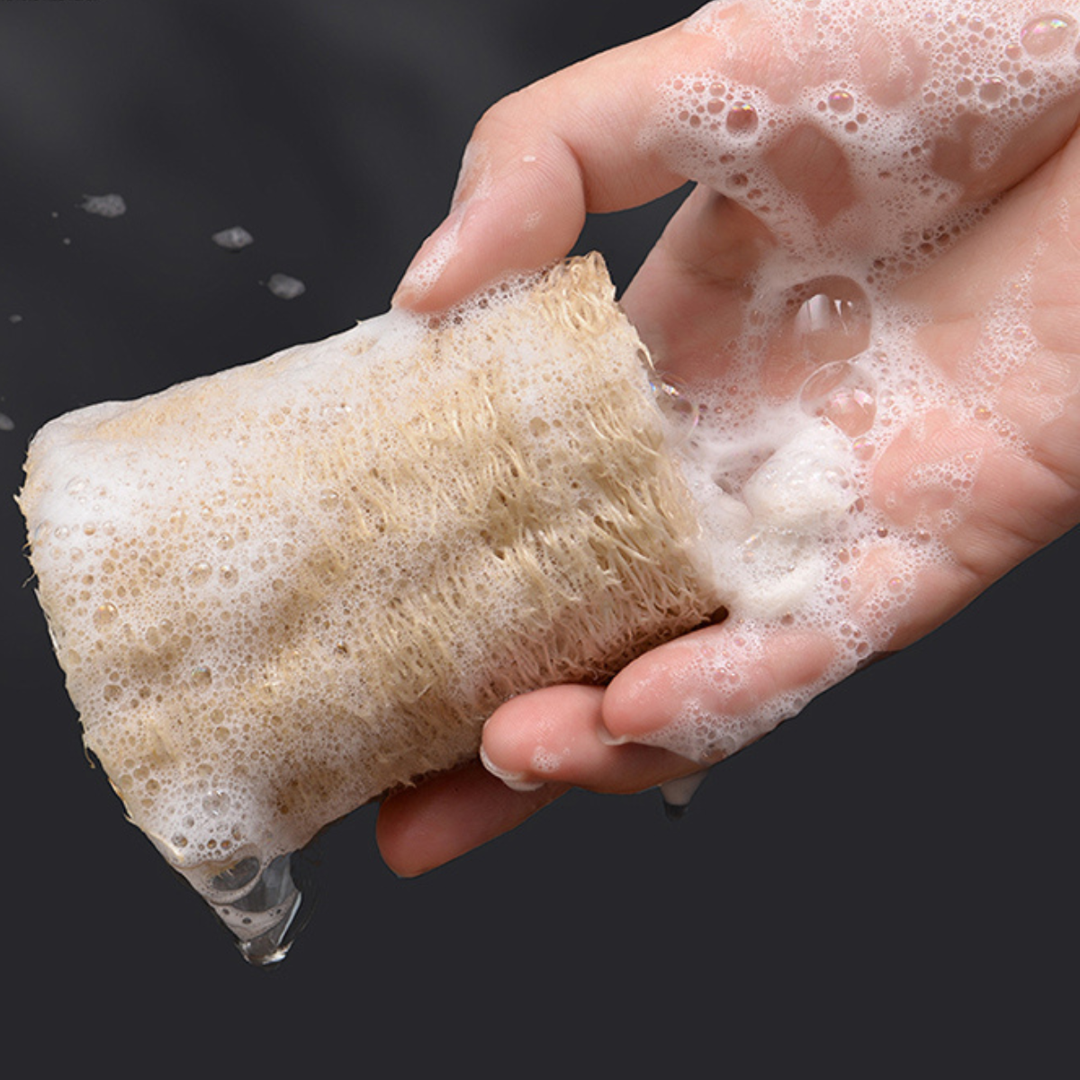 Organic Loofah Dish Cleaning Sponge Dishwashing Scrub Zero Waste – JUTURNA  STUDIOS