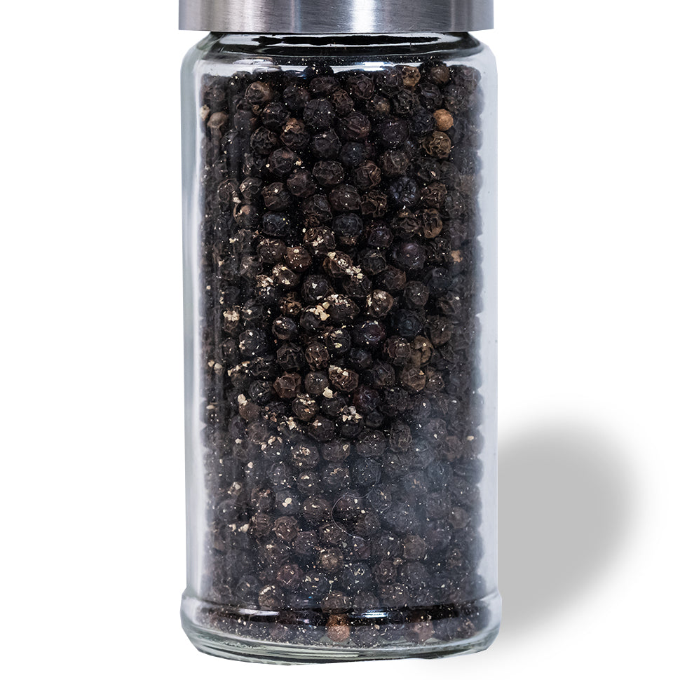 Electric Pepper Mill - Just turn it over and it will grind your
