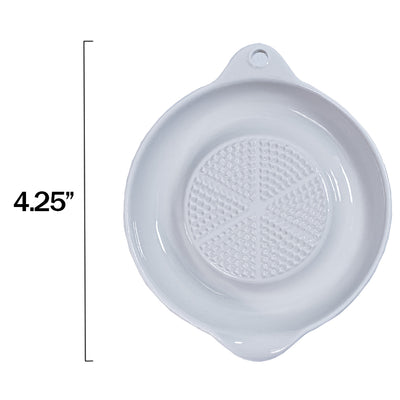 Ceramic Grater - Save your fingers when grating garlic, ginger, wassabi, and more!