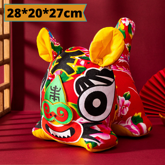 Handmade Lucky Tiger - Chinese Zodiac Stuffed Animal