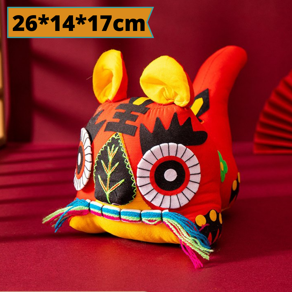 Handmade Lucky Tiger - Chinese Zodiac Stuffed Animal