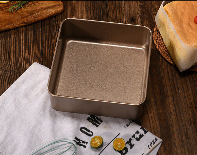 Square Baking Pans (2 PC Set including 6 inch and 8 inch) – Curated  Kitchenware