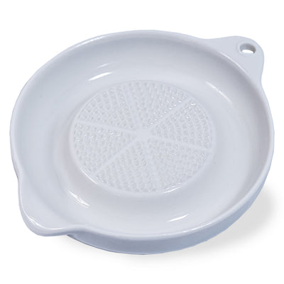 Ceramic Grater - Save your fingers when grating garlic, ginger, wassabi, and more!