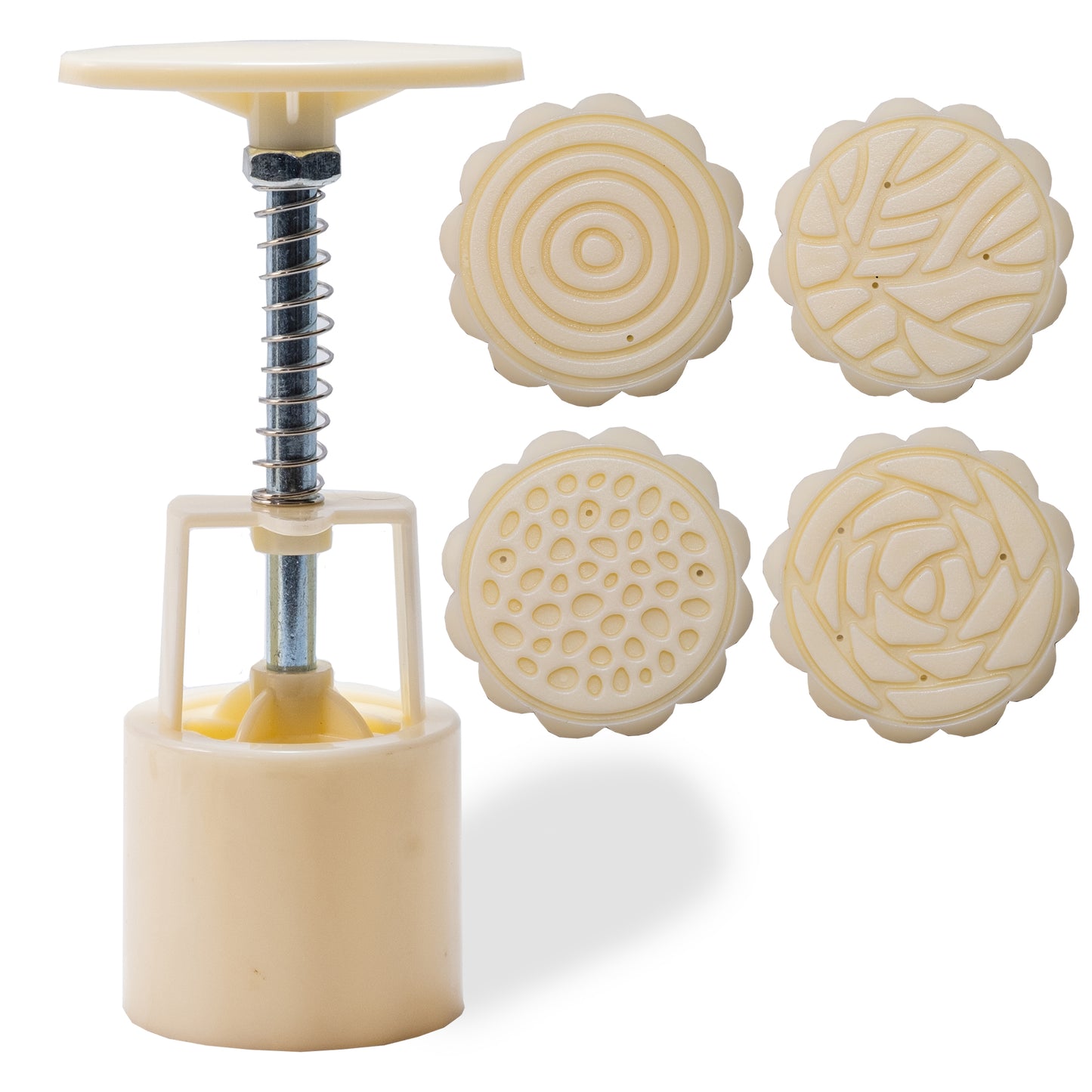 Moon Cake Making Set - 16 Patterns Total