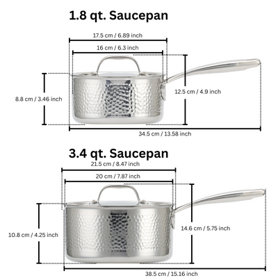 9 Piece Stainless Steel Cookware Set