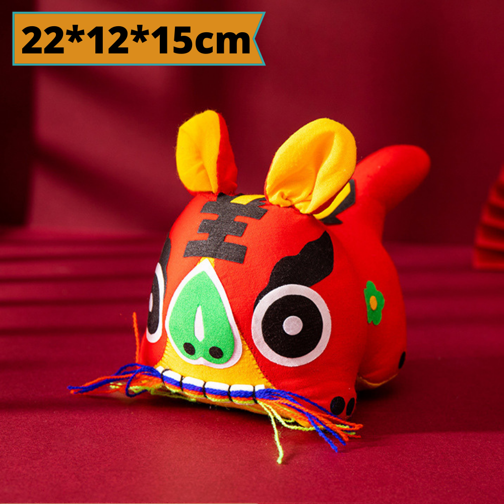 Handmade Lucky Tiger - Chinese Zodiac Stuffed Animal