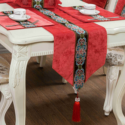 Chinese New Year Table Runner - With Optional Placements