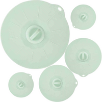 Reusable Silicone Lids - Use less plastic wrap (5 pieces)