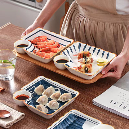 Dumpling Plate Set (4 pieces)