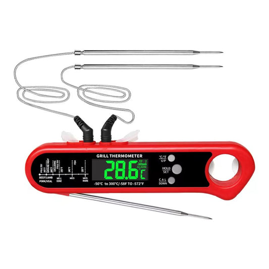 Leave-in Digital Meat Thermometer