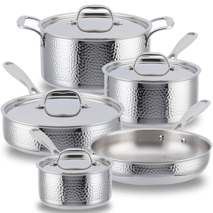 The full range of Curated Kitchenware cookware